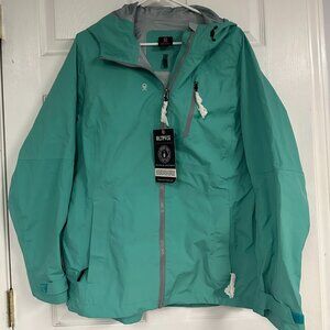 Women’s Waterproof Rain Jacket Lightweight Outdoor Windbreaker for Hiking/Travel